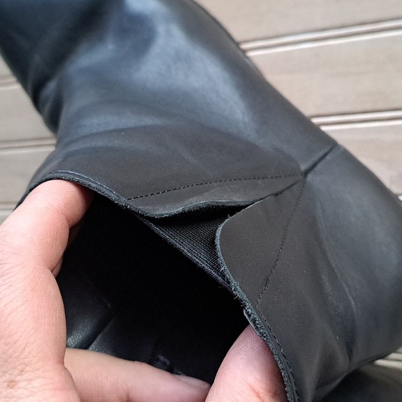 GAP Black Classic Comfy Pointy Toe Side Zip Women's Chelsea Ankle Boots - Picture 5 of 8